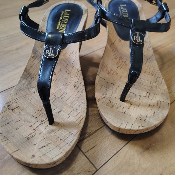 Ralph Lauren Women's wedged sandal - Picture 2 of 9